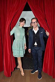 Kuratorin und Kunstberaterin Dr. Sonja Lechner und Dr. Roger Diederen,  Direktor der Kunsthalle (©Foto: Hannes Magerstädt)